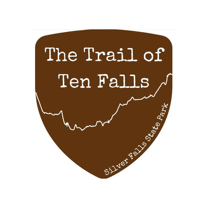 Trail of 10 Falls - Enamel Pin