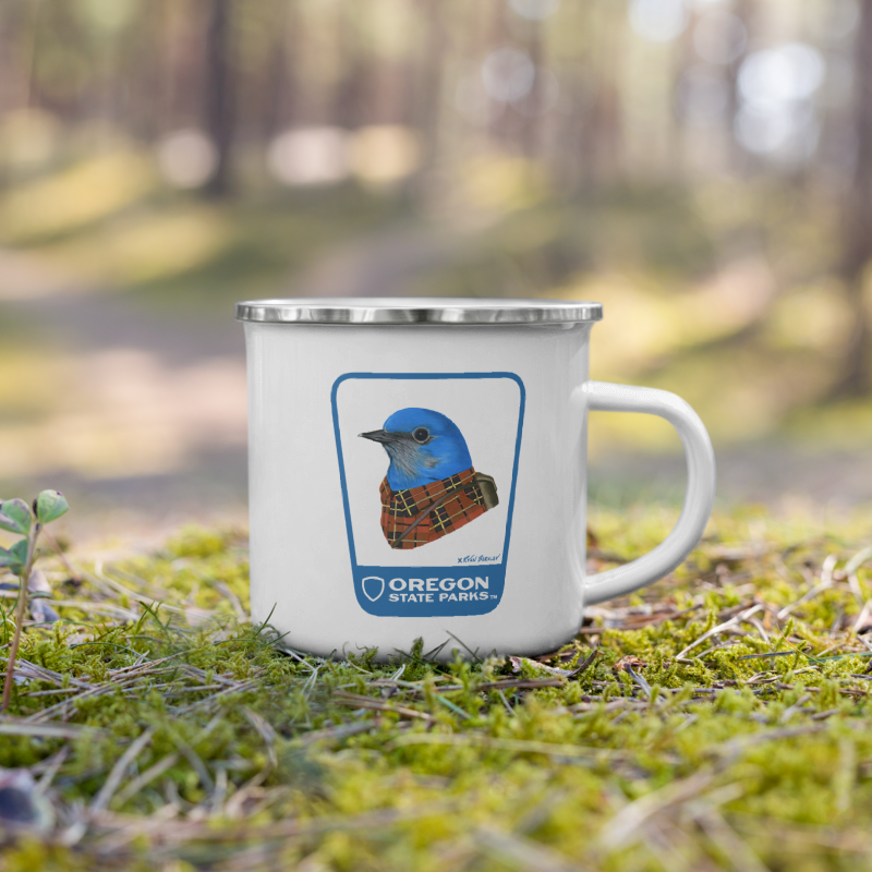 Western Bluebird Mug, 12oz