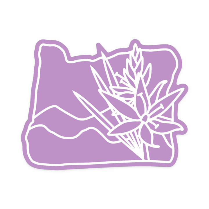 Camas Lily - 3.5" Vinyl Sticker