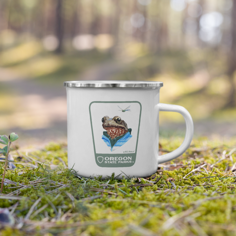 Oregon Spotted Frog Mug, 12oz