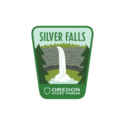 Silver Falls 2" Stickers
