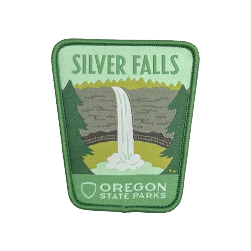 Silver Falls Iron-on Patch