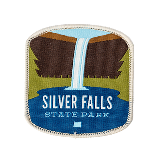 Silver Falls Iron-on Patch