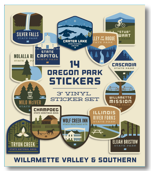 Willamette Valley & Southern Oregon Sticker Pack